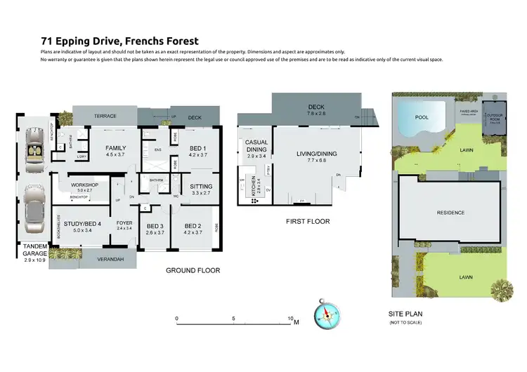Floorplan of Homely house listing, 71 Epping Drive, Frenchs Forest NSW 2086