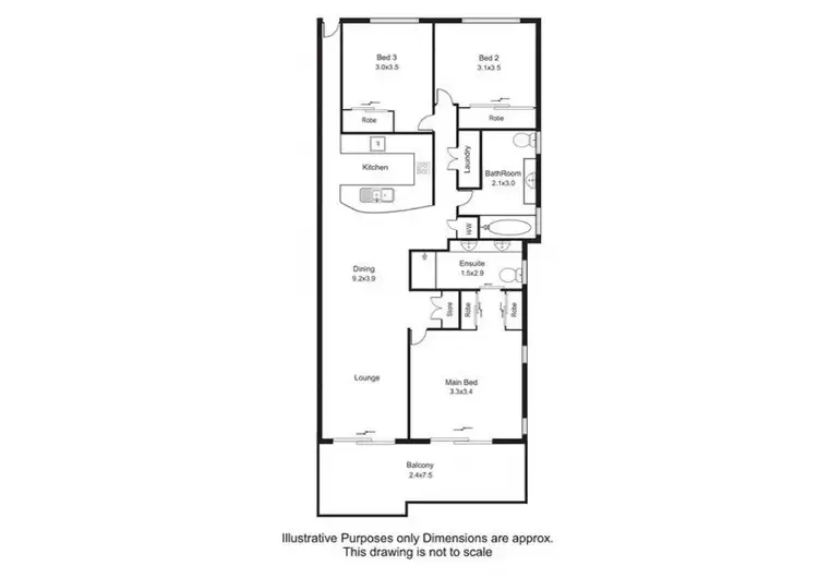 Floorplan of Homely apartment listing, 8/16-18 Smith Street, Cairns North QLD 4870