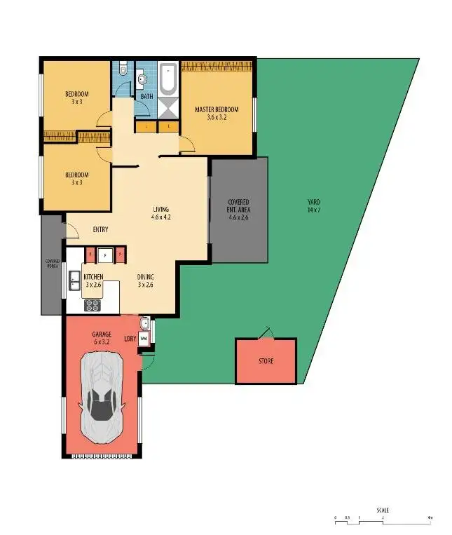 Floorplan of Homely villa listing, 11/153 Narara Valley Drive, Narara NSW 2250