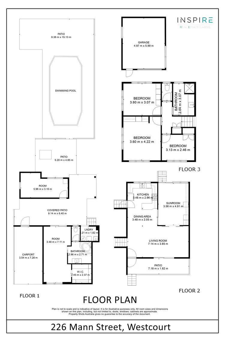 Floorplan of Homely house listing, 226 Mann Street, Westcourt QLD 4870
