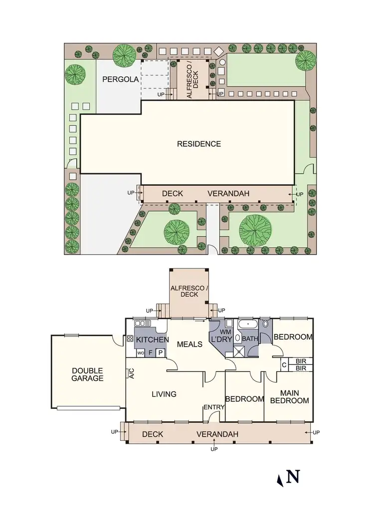 Floorplan of Homely house listing, 2 Bruford Street, Diamond Creek VIC 3089