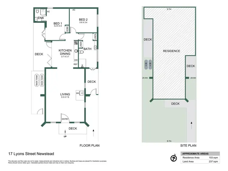 Floorplan of Homely house listing, 17 Lyons Street, Newstead VIC 3462