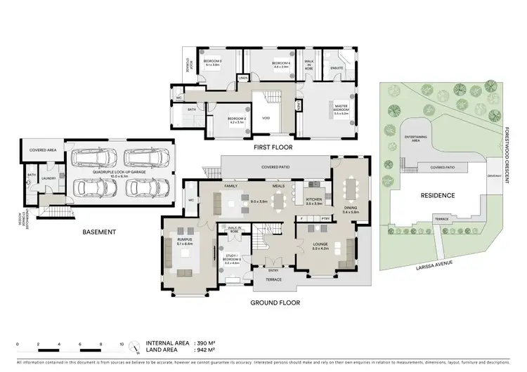 Floorplan of Homely house listing, 30 Larissa Avenue, West Pennant Hills NSW 2125