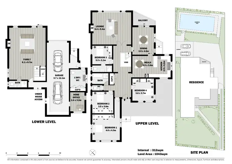 Floorplan of Homely house listing, 16 Lind Avenue, Oatlands NSW 2117