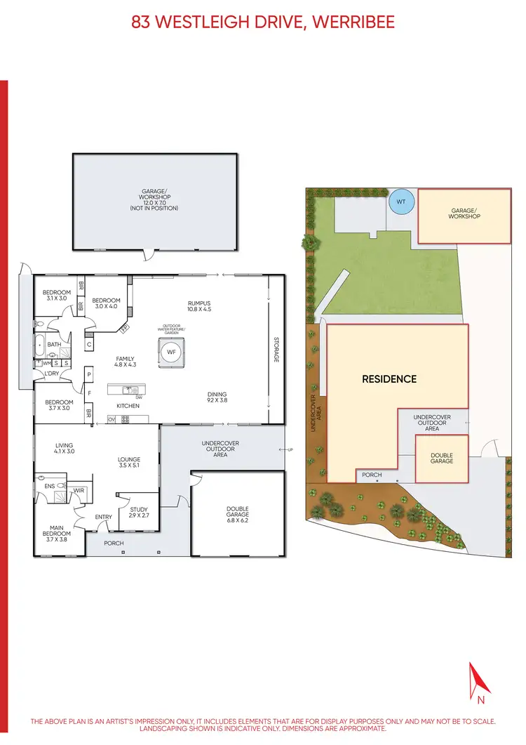 Floorplan of Homely house listing, 83 Westleigh Drive, Werribee VIC 3030