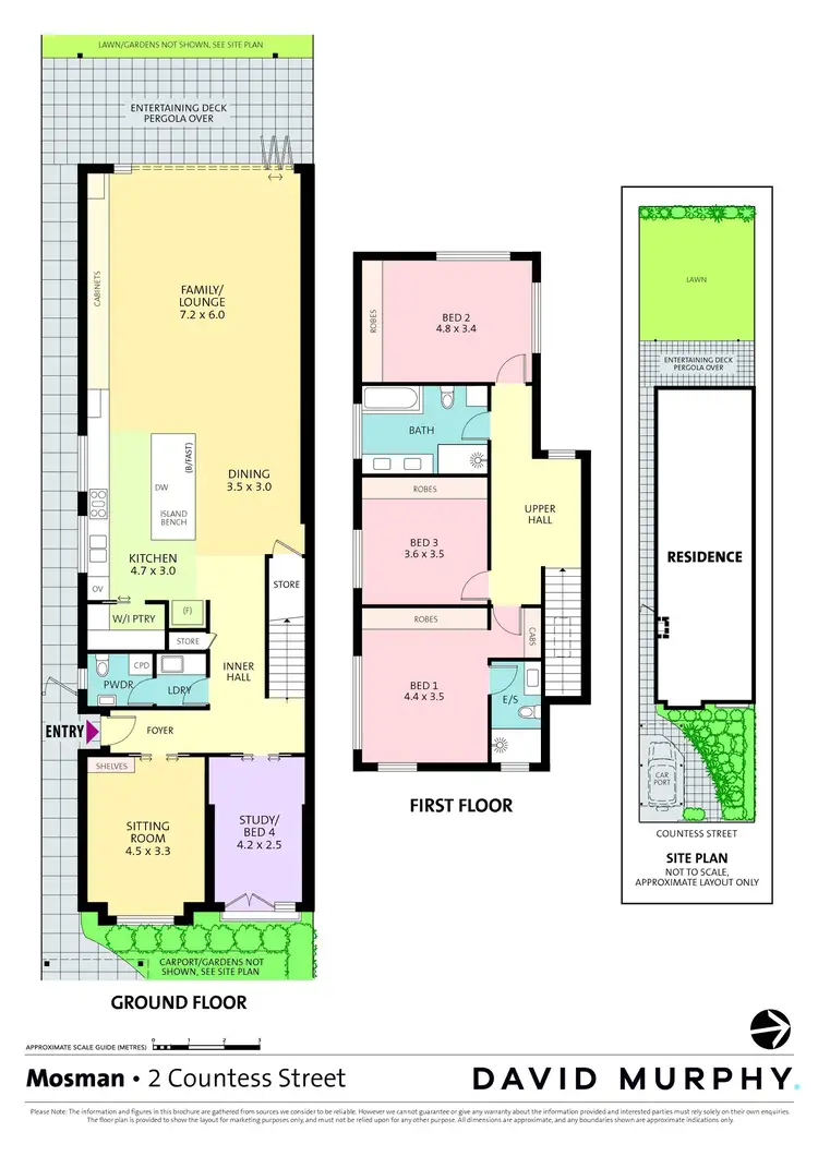 Floorplan of Homely house listing, 2 Countess Street, Mosman NSW 2088