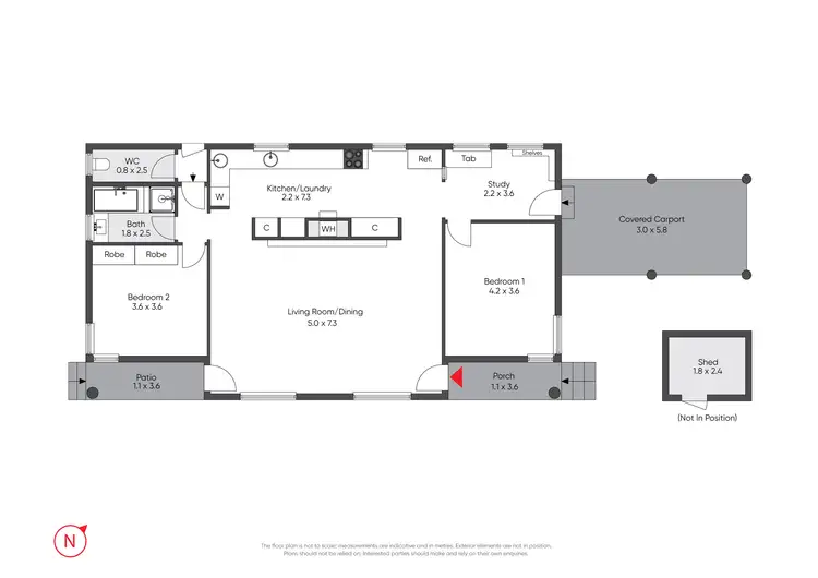 Floorplan of Homely house listing, 8 Nestan Drive, Ringwood VIC 3134