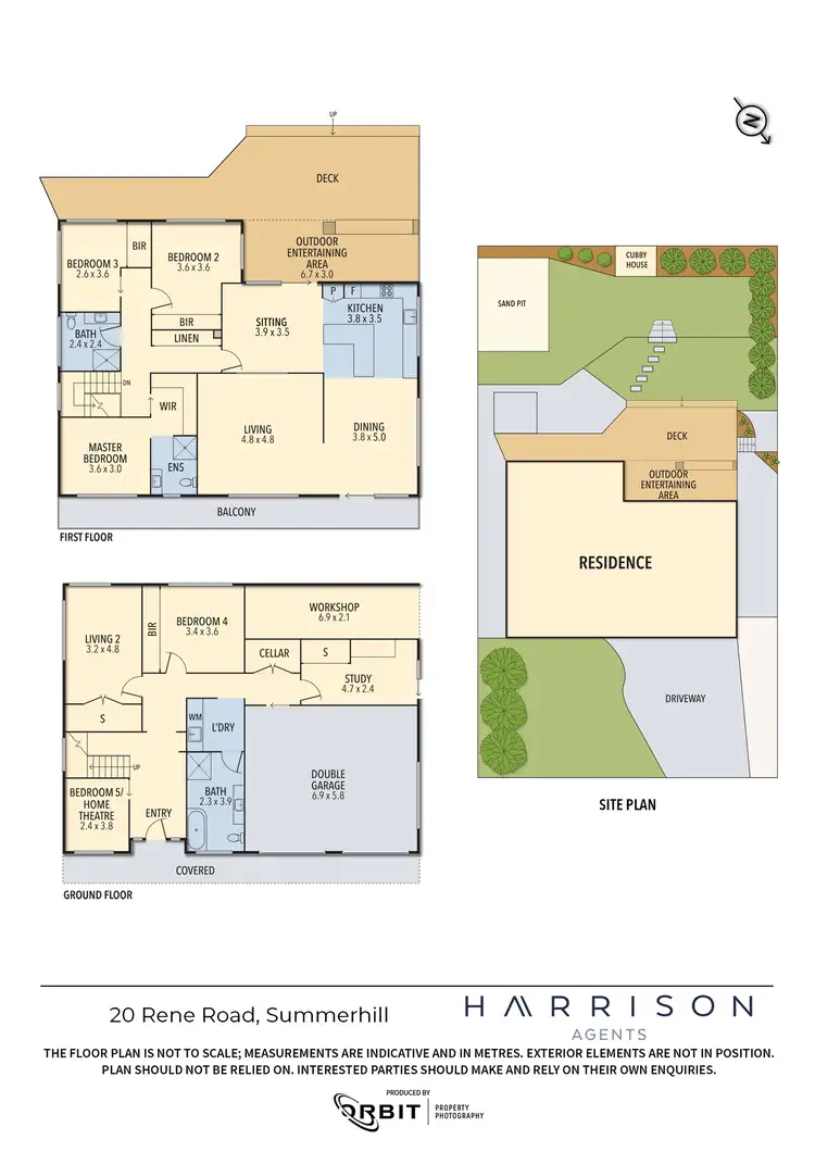 Floorplan of Homely house listing, 20 Rene Road, Summerhill TAS 7250