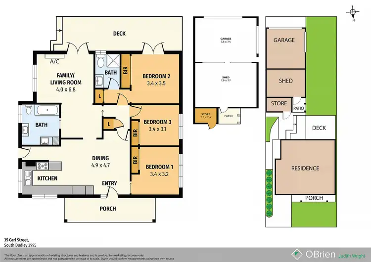 Floorplan of Homely house listing, 35 Carl Street, Wonthaggi VIC 3995
