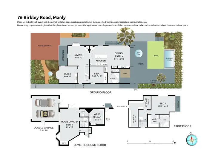 Floorplan of Homely house listing, 76 Birkley Road, Manly NSW 2095