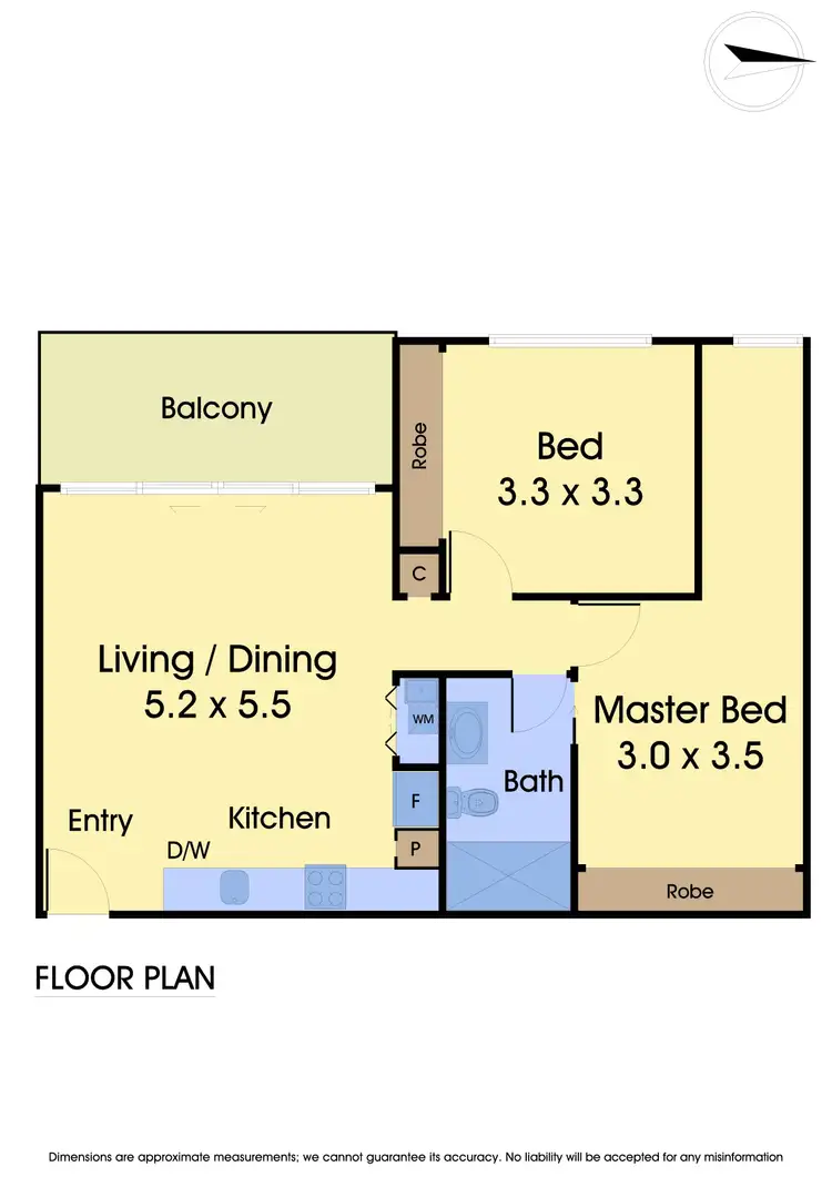Floorplan of Homely apartment listing, 104/42 Kororoit Creek Road, Williamstown North VIC 3016