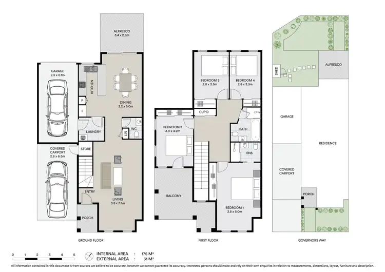 Floorplan of Homely house listing, 2 Governors Way, Oatlands NSW 2117