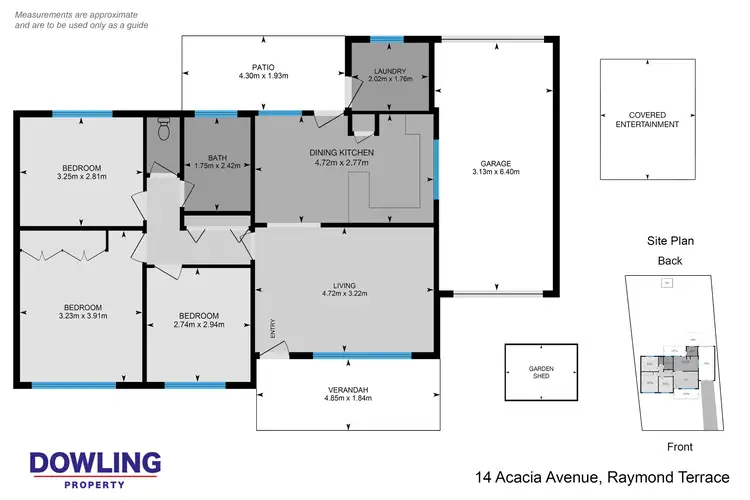 Floorplan of Homely house listing, 14 Acacia Avenue, Raymond Terrace NSW 2324