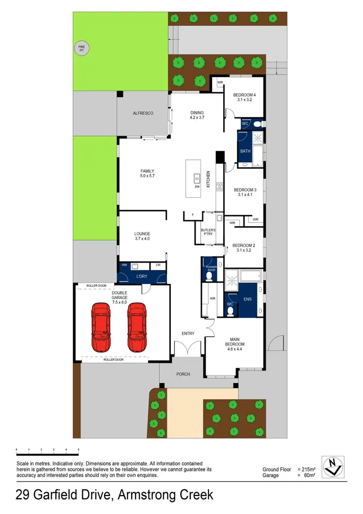 Floorplan of Homely house listing, 29 Garfield Drive, Armstrong Creek VIC 3217