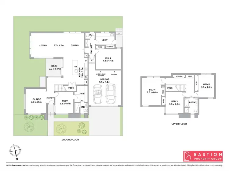 Floorplan of Homely house listing, 40 Lanaba Street, Crace ACT 2911