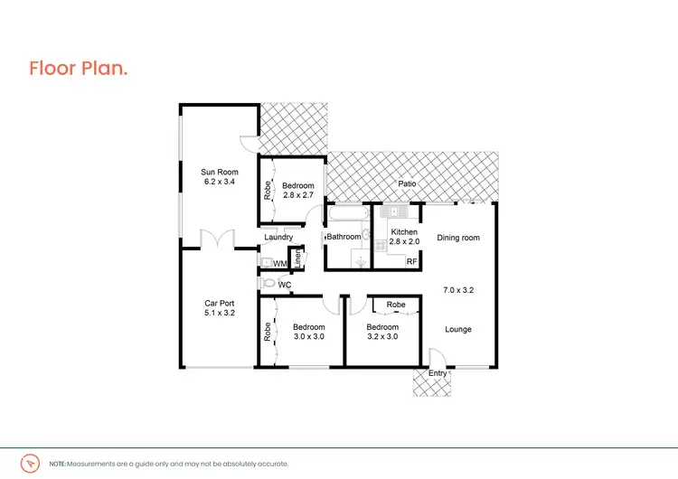 Floorplan of Homely villa listing, 1/142 High Street, East Maitland NSW 2323