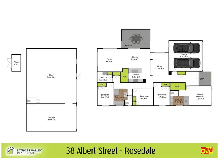 Floorplan of Homely house listing, 38 Albert Street, Rosedale VIC 3847