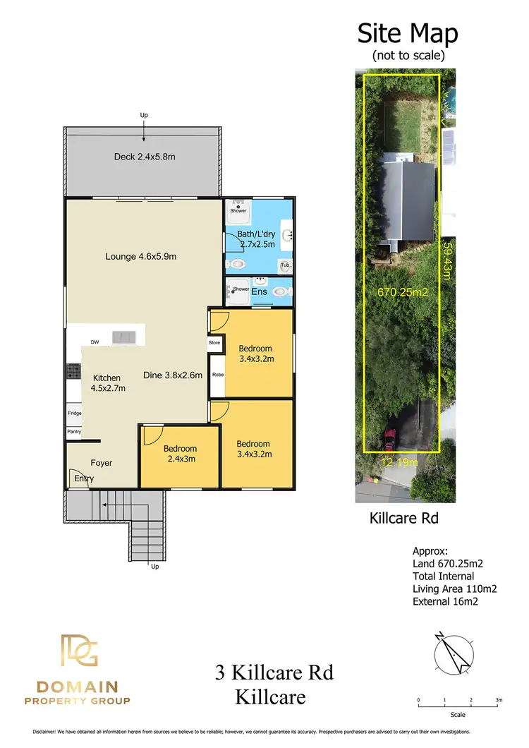 Floorplan of Homely house listing, 3 Killcare Road, Killcare NSW 2257