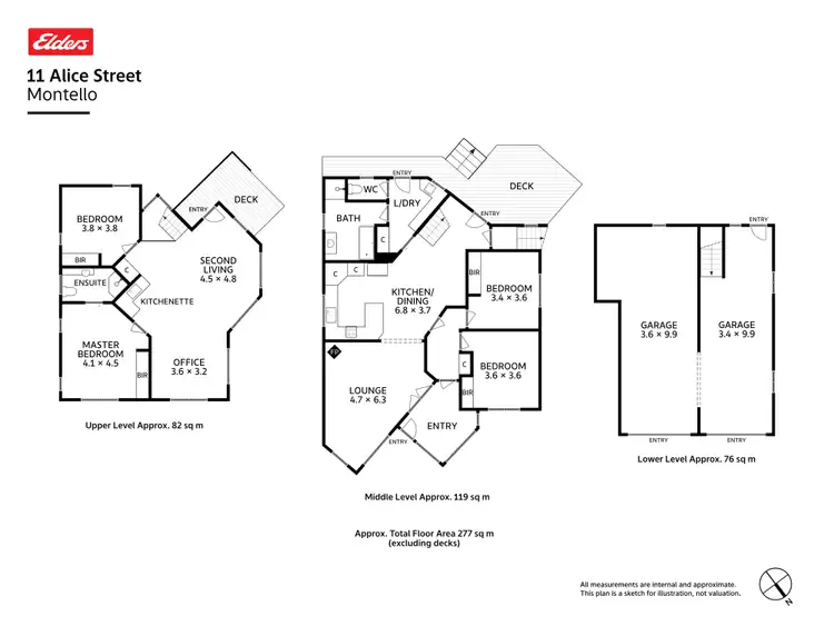 Floorplan of Homely house listing, 11 Alice Street, Montello TAS 7320