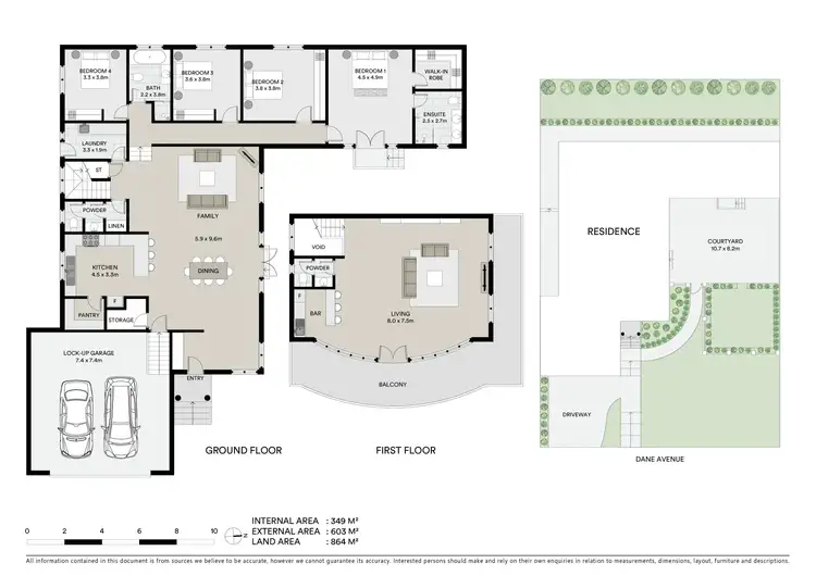 Floorplan of Homely house listing, 4 Dane Avenue, Bell Post Hill VIC 3215