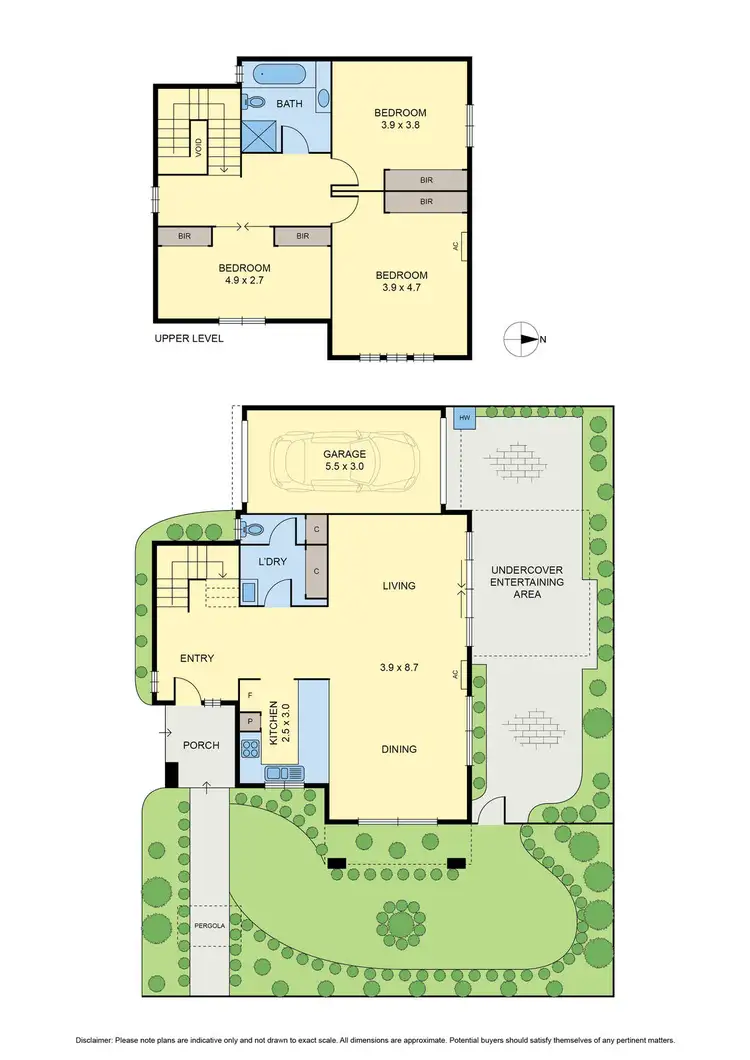 Floorplan of Homely townhouse listing, 1/15 Balmoral Street, Essendon VIC 3040