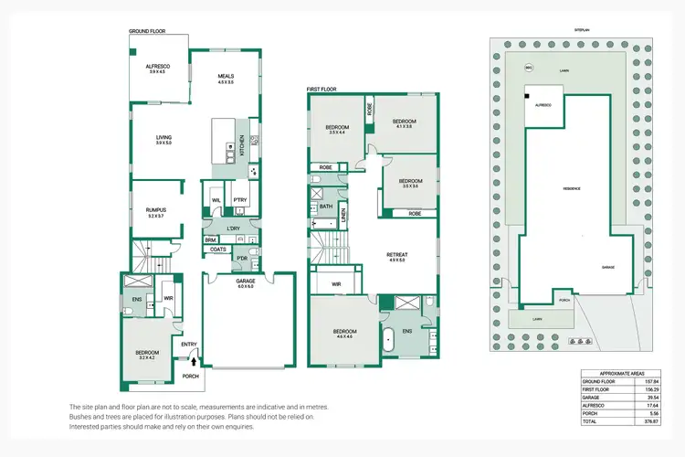 Floorplan of Homely house listing, 15 Fawkner Crescent, Armstrong Creek VIC 3217