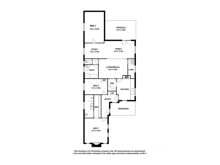 Floorplan of Homely house listing, 18 White Street, Millicent SA 5280