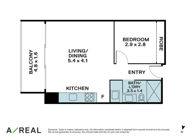 Floorplan of Homely apartment listing, 203/6 Lisson Grove, Hawthorn VIC 3122