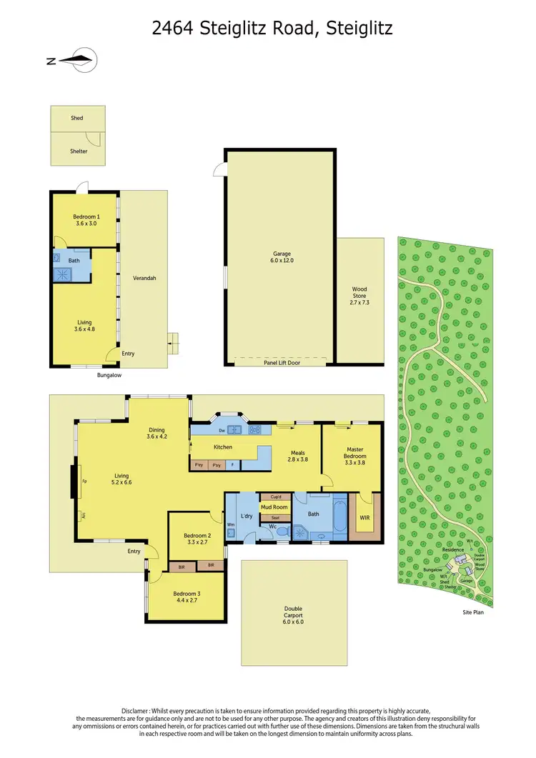 Floorplan of Homely house listing, 2464 Steiglitz Road, Steiglitz VIC 3331