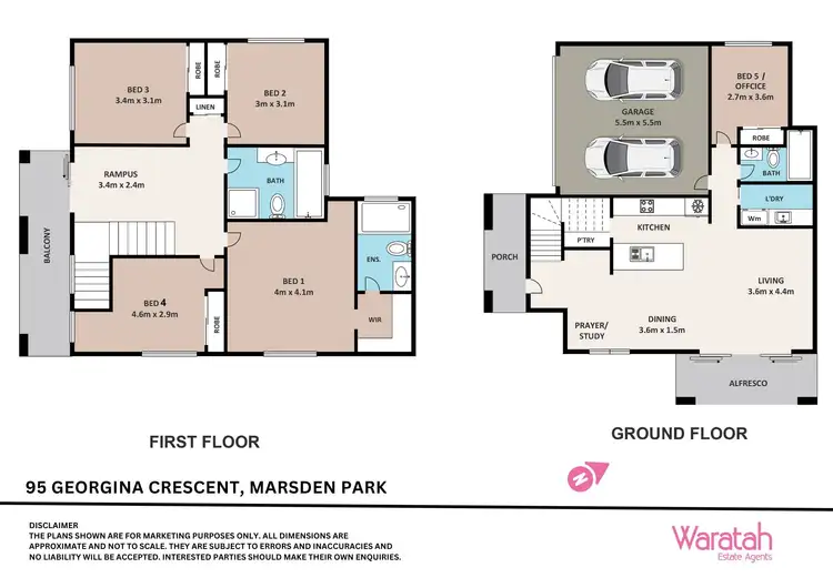 Floorplan of Homely house listing, 95 Georgina Crescent, Marsden Park NSW 2765