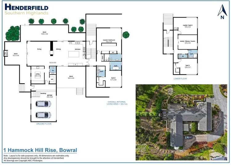 Floorplan of Homely house listing, 1 Hammock Hill Rise, Bowral NSW 2576