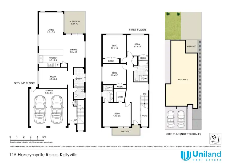 Floorplan of Homely house listing, 11A Honeymyrtle Road, Kellyville NSW 2155