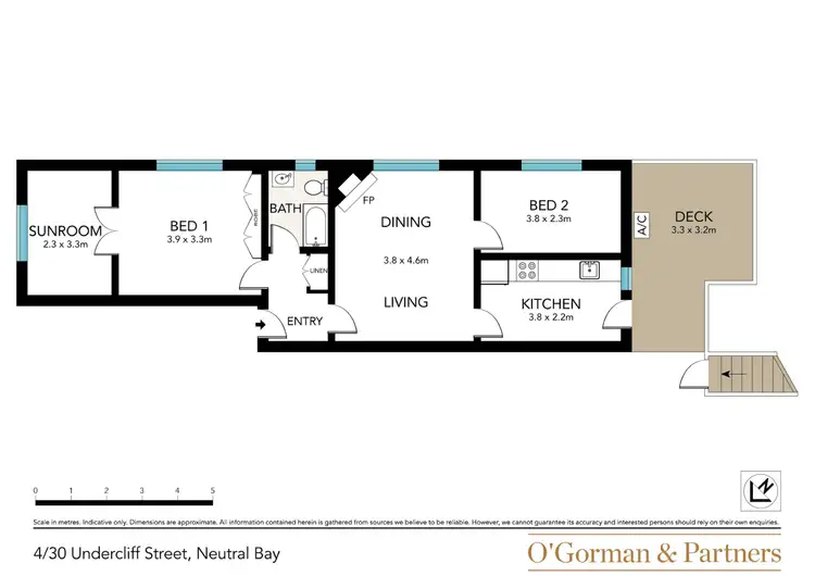 Floorplan of Homely apartment listing, 4/30 Undercliff Street, Neutral Bay NSW 2089