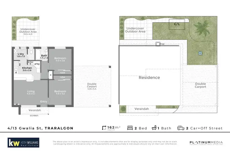 Floorplan of Homely unit listing, 4/13 Gwalia Street, Traralgon VIC 3844