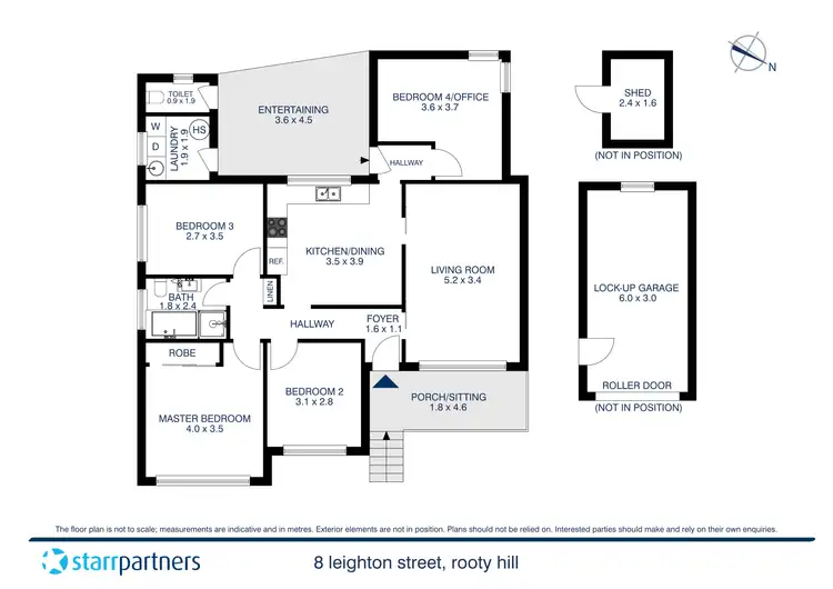 Floorplan of Homely house listing, 8 Leighton Street, Rooty Hill NSW 2766