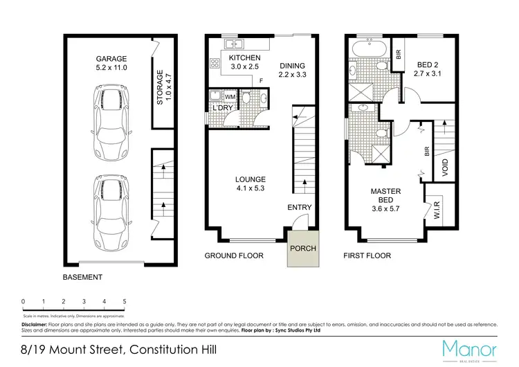 Floorplan of Homely townhouse listing, 8/19 Mount Street, Constitution Hill NSW 2145