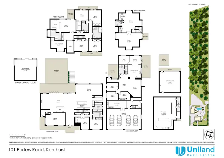 Floorplan of Homely house listing, 101 Porters Road, Kenthurst NSW 2156
