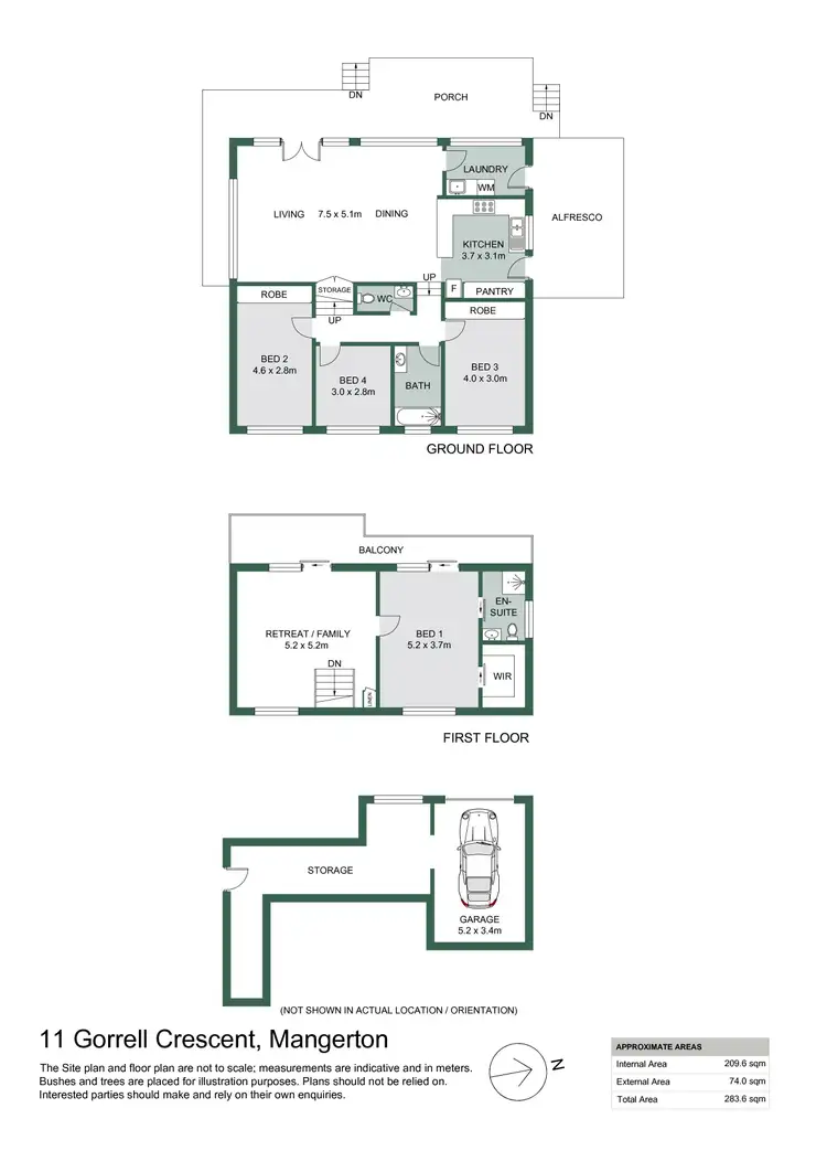 Floorplan of Homely house listing, 11 Gorrell Crescent, Mangerton NSW 2500
