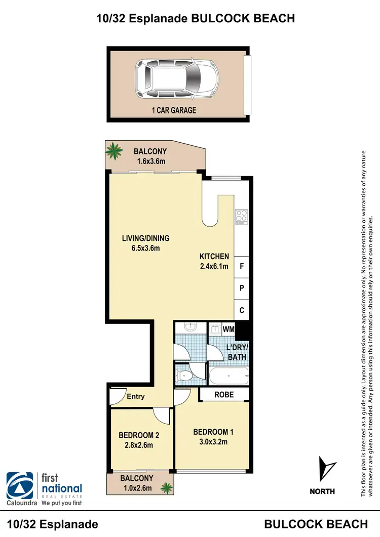 Floorplan of Homely unit listing, 10/32 Esplanade Bulcock Beach, Caloundra QLD 4551