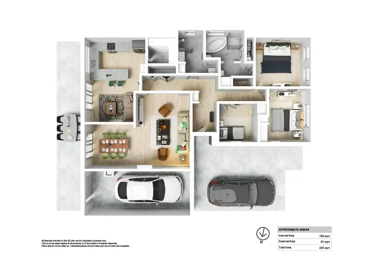 Floorplan of Homely house listing, 55 Park Avenue, Caves Beach NSW 2281