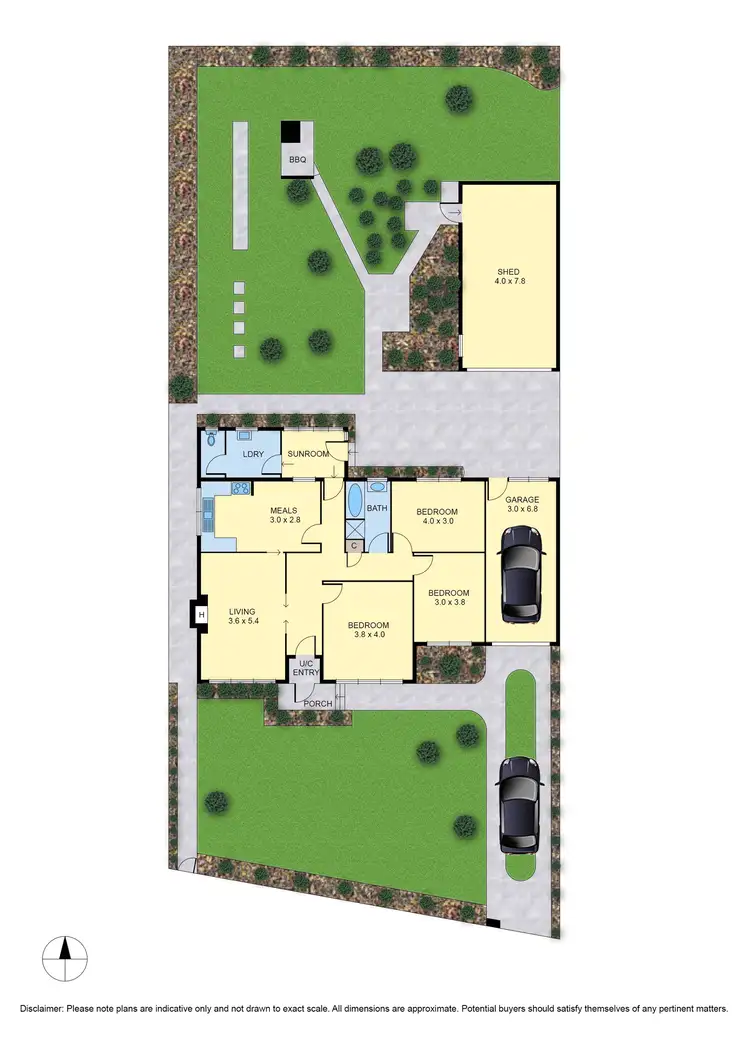 Floorplan of Homely house listing, 30 Gellibrand Crescent, Reservoir VIC 3073