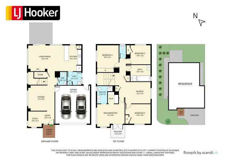 Floorplan of Homely house listing, 52 Waldorf Avenue, Point Cook VIC 3030