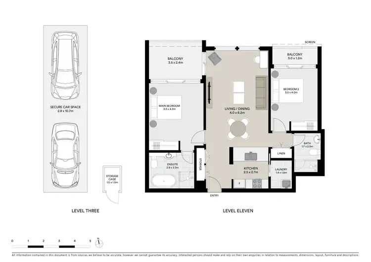 Floorplan of Homely apartment listing, 1148/1 Finch Drive, Eastgardens NSW 2036