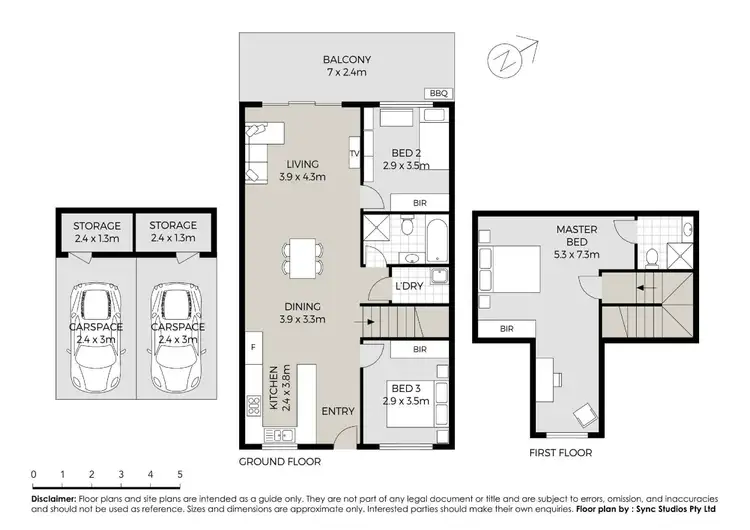 Floorplan of Homely unit listing, 3/185 Knox Road, Doonside NSW 2767