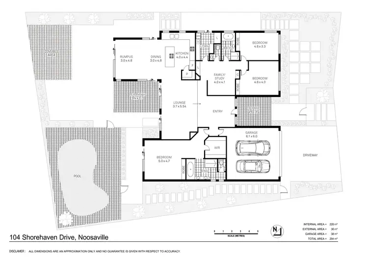Floorplan of Homely house listing, 104 Shorehaven Drive, Noosa Waters QLD 4566