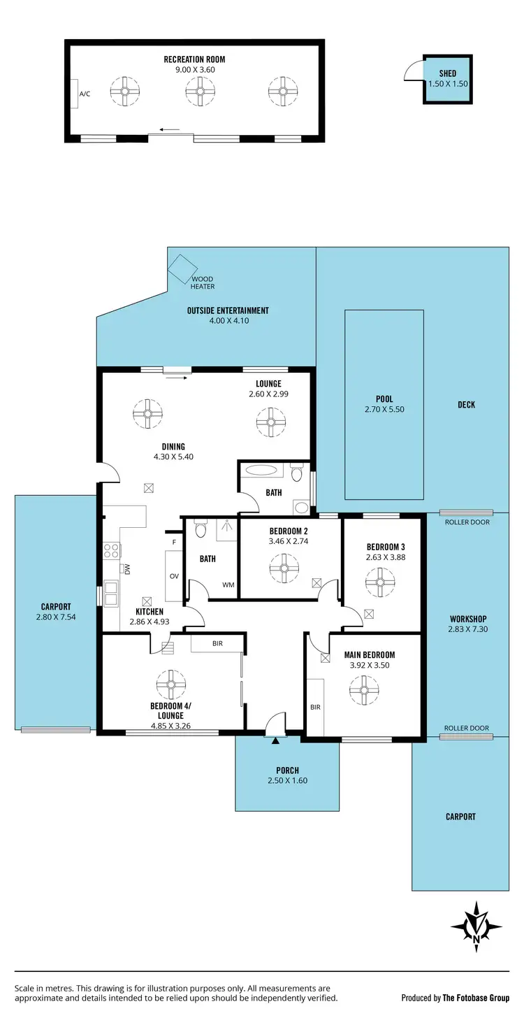 Floorplan of Homely house listing, 32 Desoto Drive, Port Willunga SA 5173