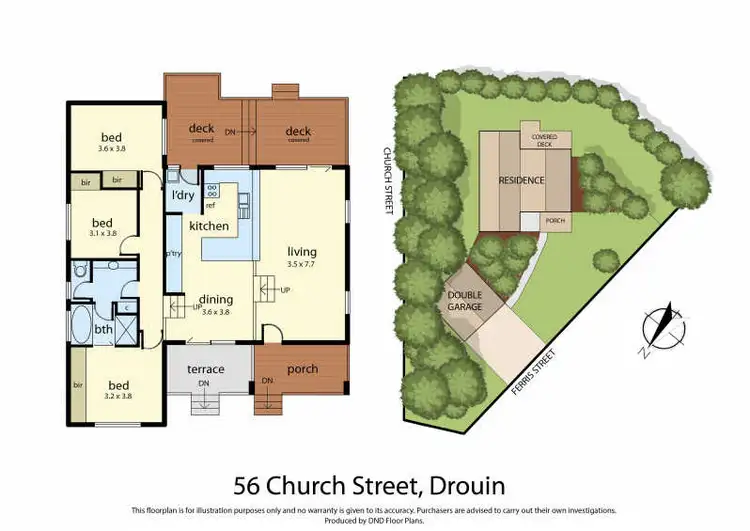 Floorplan of Homely house listing, 56 Church Street, Drouin VIC 3818