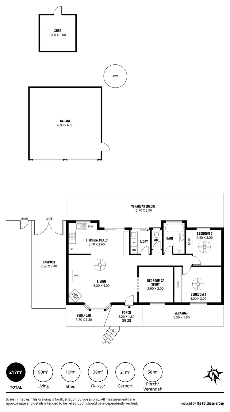 Floorplan of Homely house listing, 17 Adelaide Road, Tungkillo SA 5236