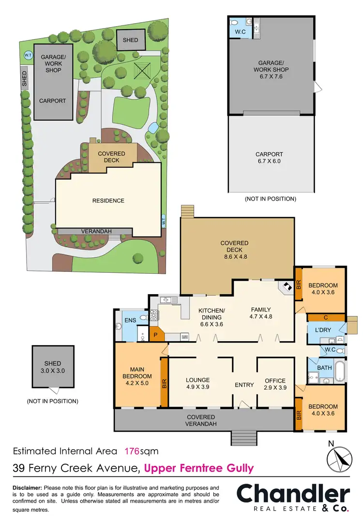 Floorplan of Homely land listing, 39 Ferny Creek Avenue, Upper Ferntree Gully VIC 3156