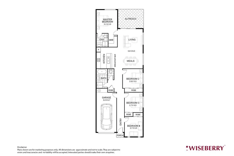 Floorplan of Homely house listing, 4a Farmer Avenue, Wyee NSW 2259